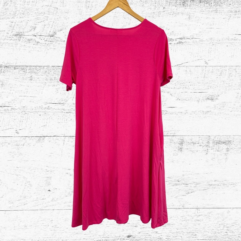 bundle 3 or more Zenana Outfitters Pink Mini Dress - Picture 2 of 4